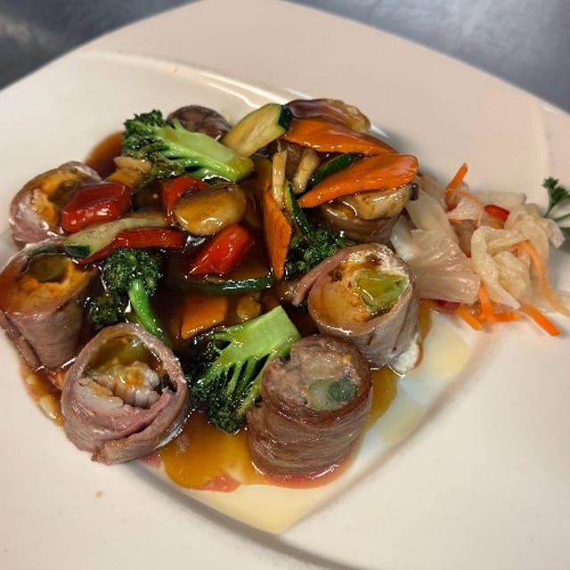 Grilled Steak Roll.