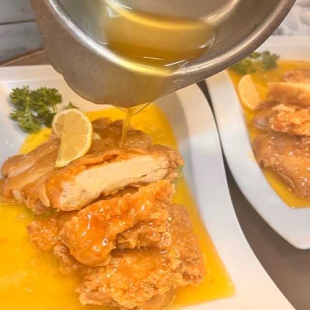 Lemon Chicken.
