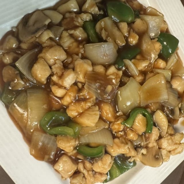 Garlic Chicken Lunch.